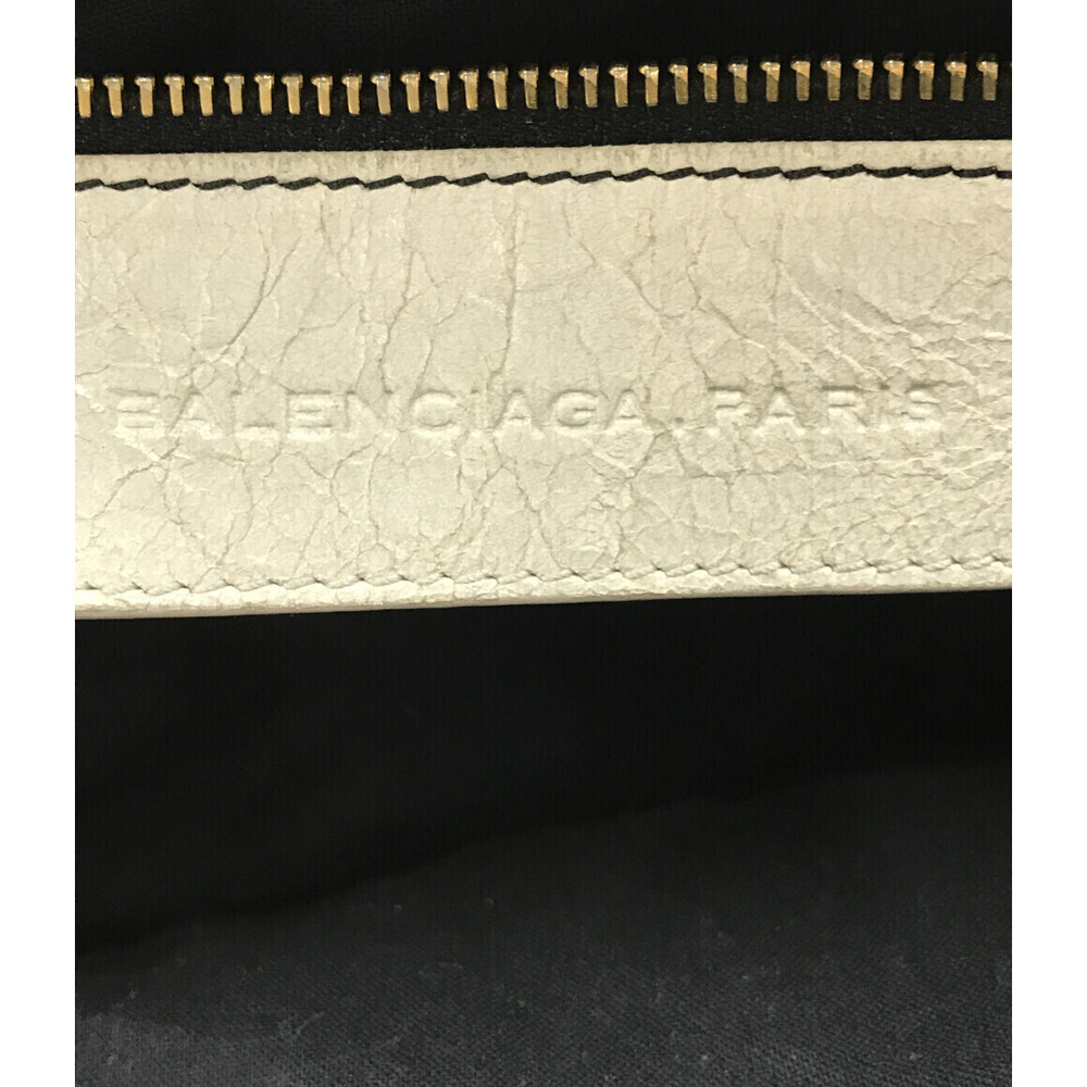 Balenciaga Giant leather Motocross Brief white Bag - Picture 4 of 6